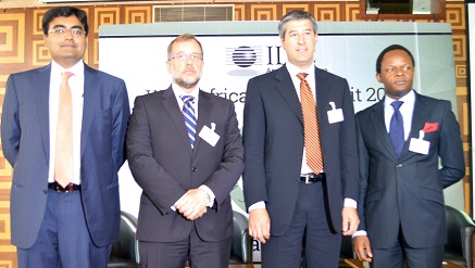 (L-r): Jyoti Lalchandani, group vice president & managing director, Middle East, Africa and Turkey, Mark Walker, associate vice president, Sub-Sahara Africa, Stephen Elliot, vice president, Cloud and IT Infrastructure, and Bola Adisa, country manager, all of International Data Corporation at the West Africa CIO Summit held in Lagos.